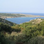 Baia dell'Orte nei pressi di Punta Palascìa, punto più orientale d'Italia