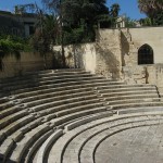 Le théâtre romain à Lecce